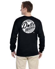 Load image into Gallery viewer, Adult Black Long Sleeve Dotte Shirt