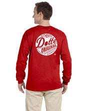 Load image into Gallery viewer, Adult Red Long Sleeve Dotte Shirt